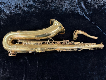 Photo Original Lacquer American Engraved Selmer Mark VI Tenor Saxophone - Serial # 232073